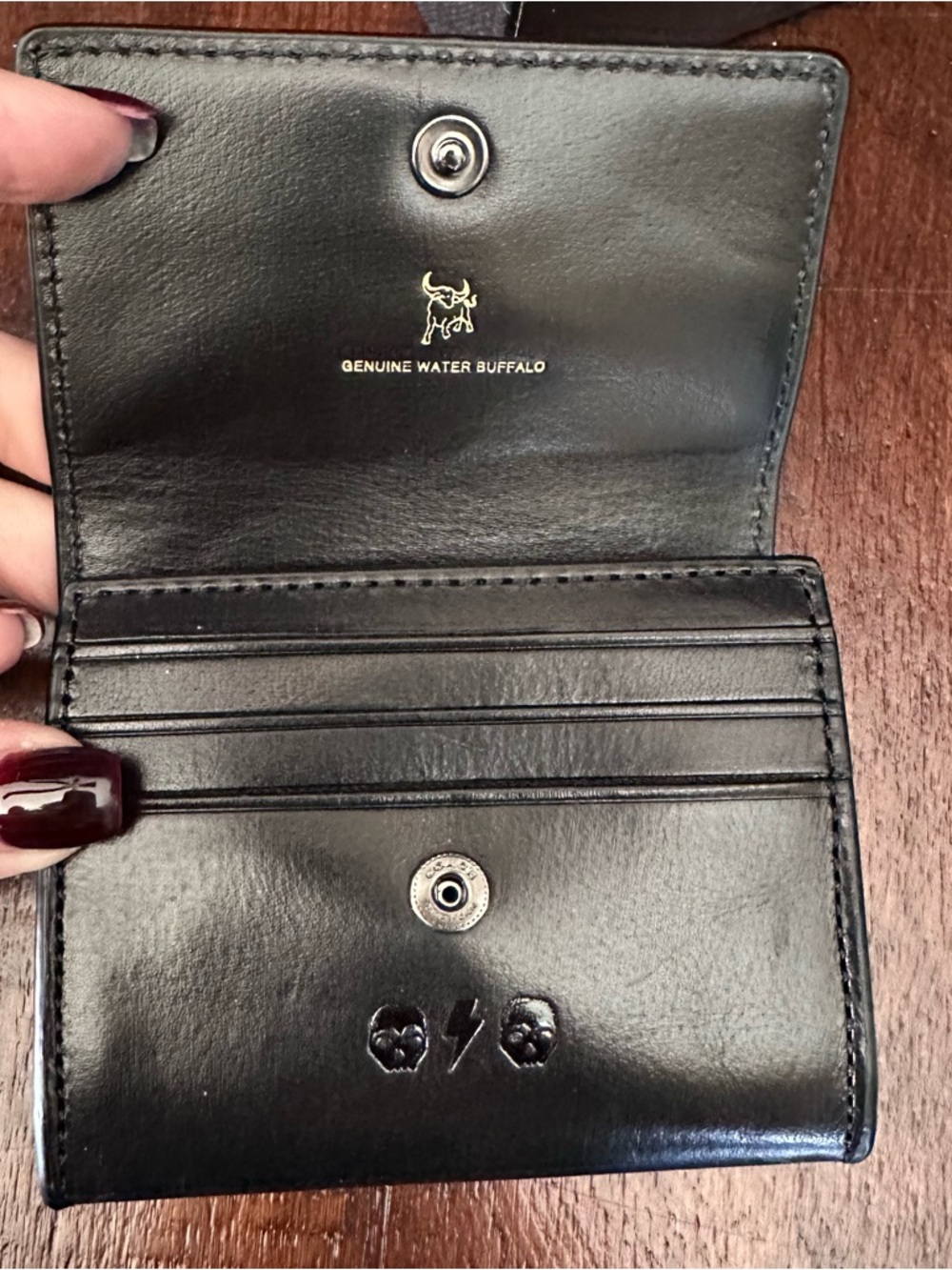 Coach Water Buffalo Coin/Card Case 21797 - Picture 8 of 16